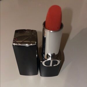 Dior Red Lipstick Bold Matte Finish Rouge Dior 840 Rayonnante Velvet